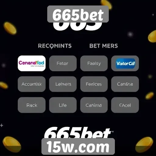Métodos de pagamento disponíveis no 665bet