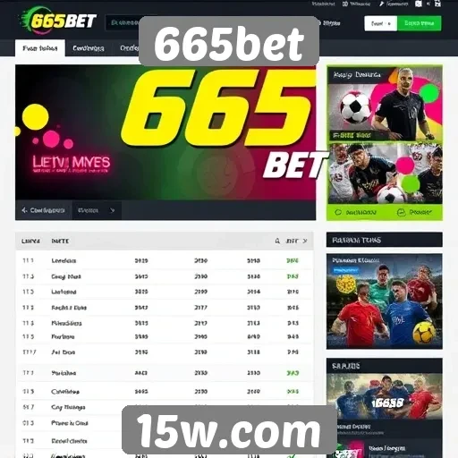 Experiência de usuário no site 665bet
